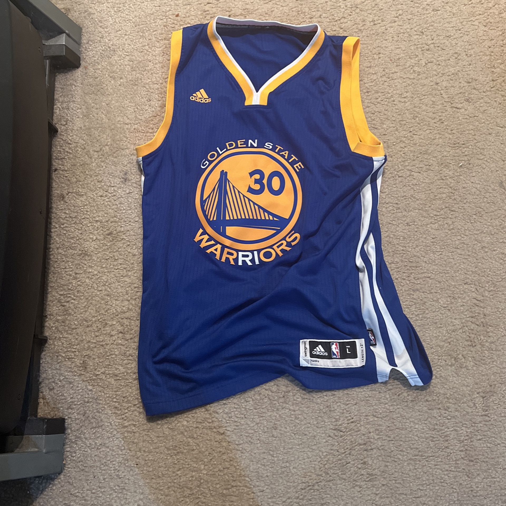 Blue And Gold Curry Jersey For Sale