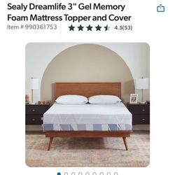 3 In King Size Mattress Topper (bought Fr Sam’s Club)