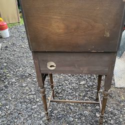 Antique wine cabinet