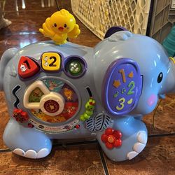 Pull And Discovery Elephant Baby’s Toy