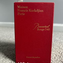 Maison Francis Kurkdijan Paris Baccarat Rouge 540