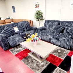 🛋Power Reclining Livingroom Sets ✨️ Only $49 Today And Pay Later With Or Without Credit 💥 