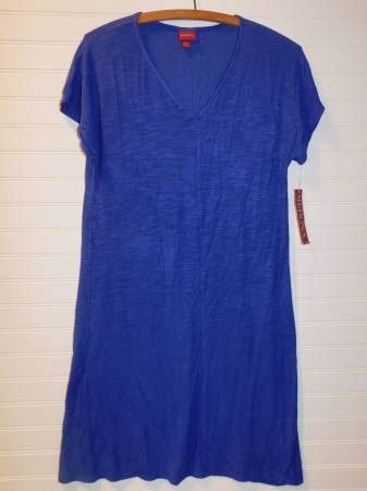 NWT Womens size XS Stretchy Blue Dress 