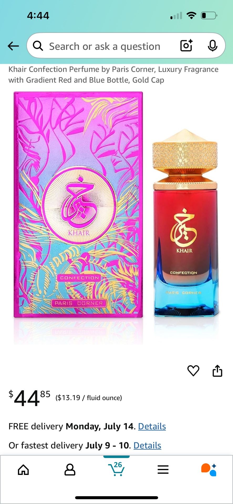 Khair Confection Perfume