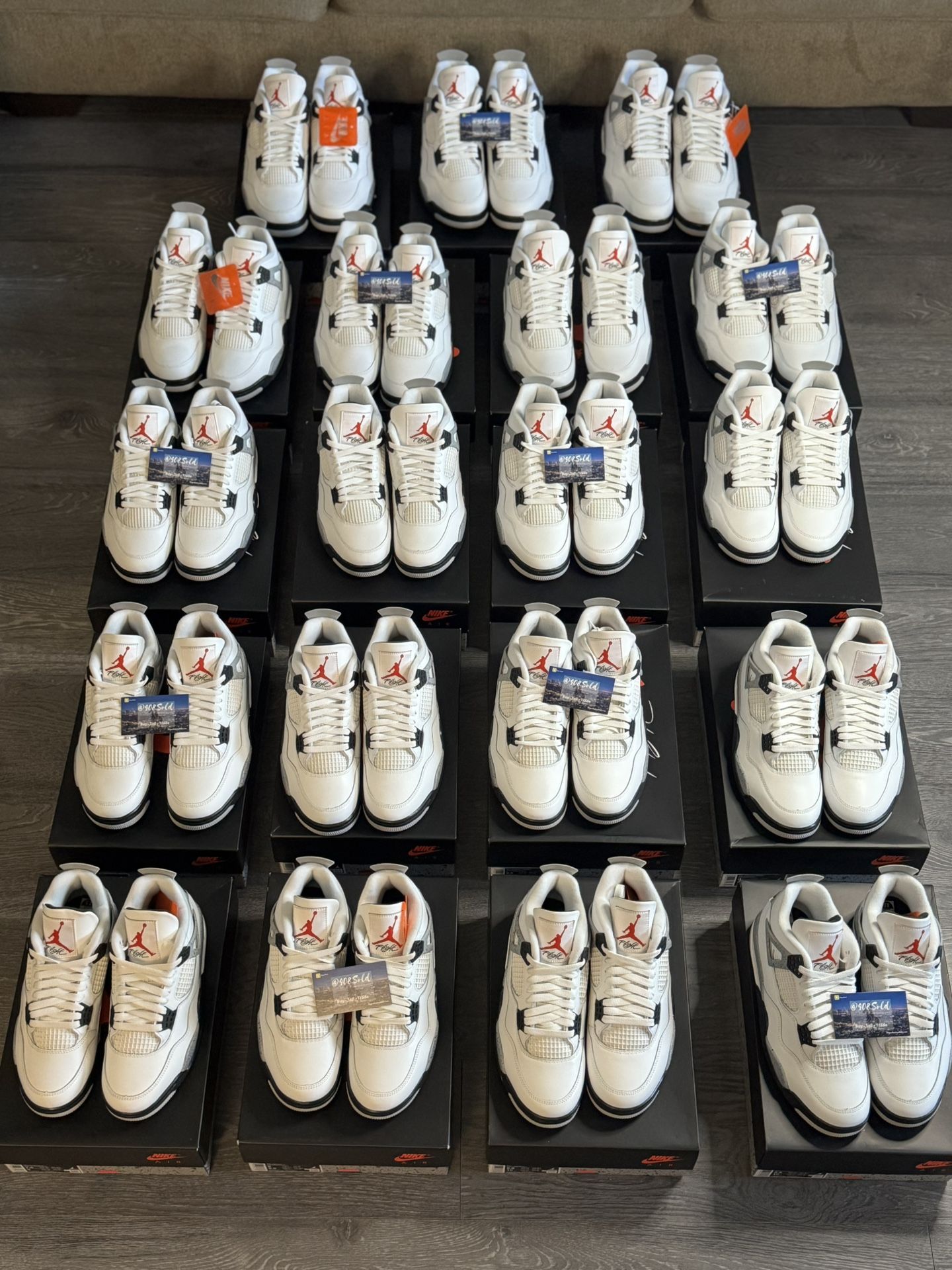 Jordan 4 White Cement 2025
