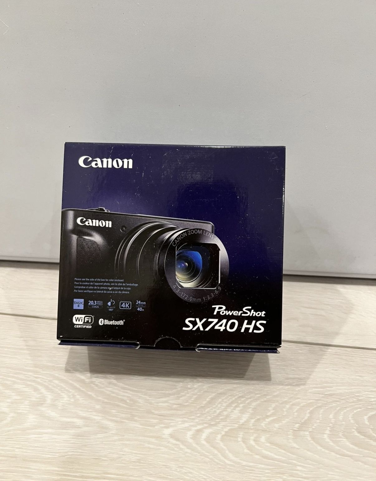 Canon PowerShot SX740 HS Point & Shoot Camera (USA) - Black