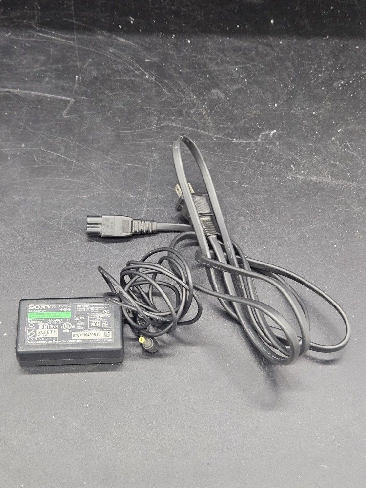 Genuine Sony PSP-100 Charger Power Adapter Supply OEM  Sony PSP AC ADAPTER 5V