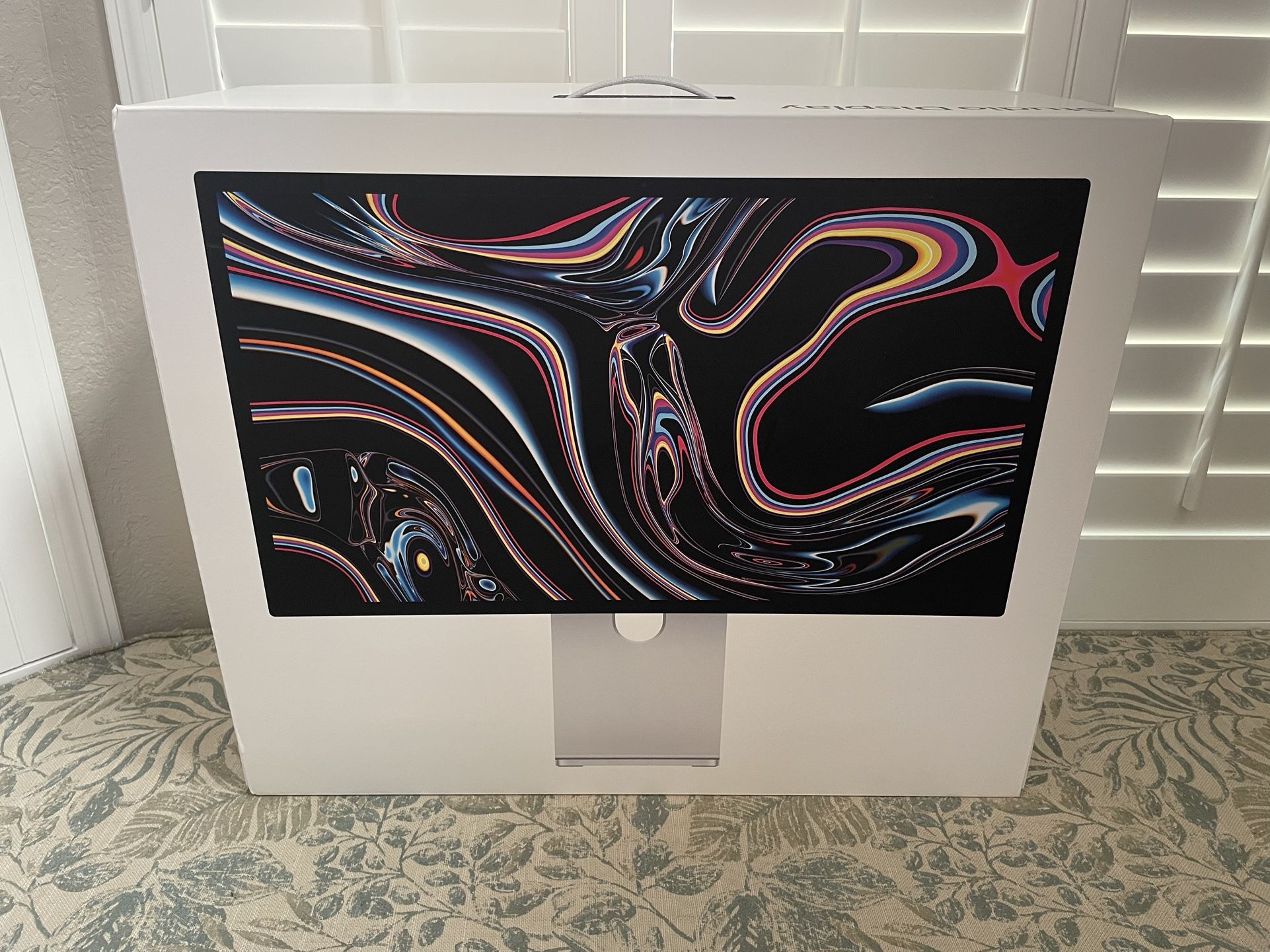 EMPTY BOX 2024 Apple Studio Display MODEL A2525 - Storage & Shipping Solution