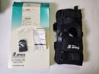 BREG PTO Airmesh, Left Knee, Open Back, 14232 SMALL