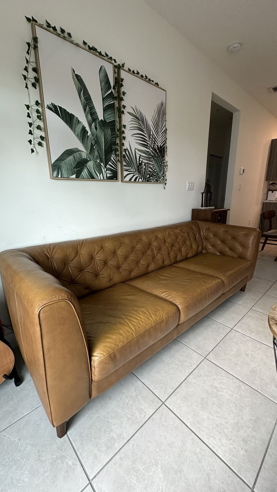 Leather Sofa