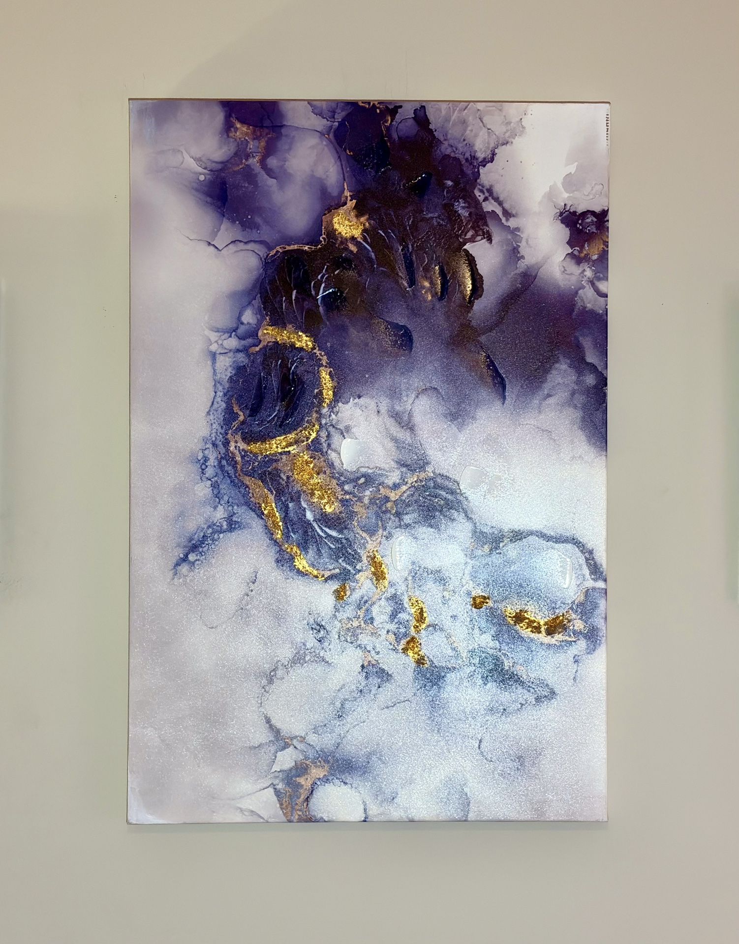 Original Abstract Artwork — “Celestial Currents”