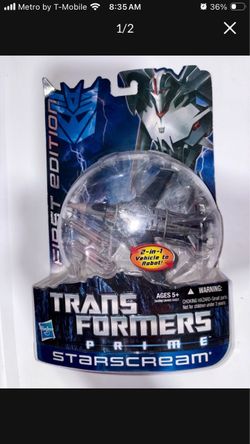 Transformers Prime Starscream First Edition Figure