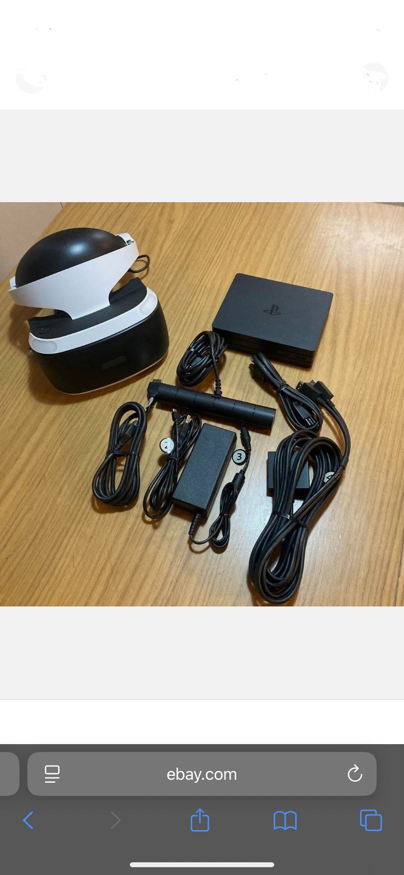 Play Station Vr Goggles Bundle.  