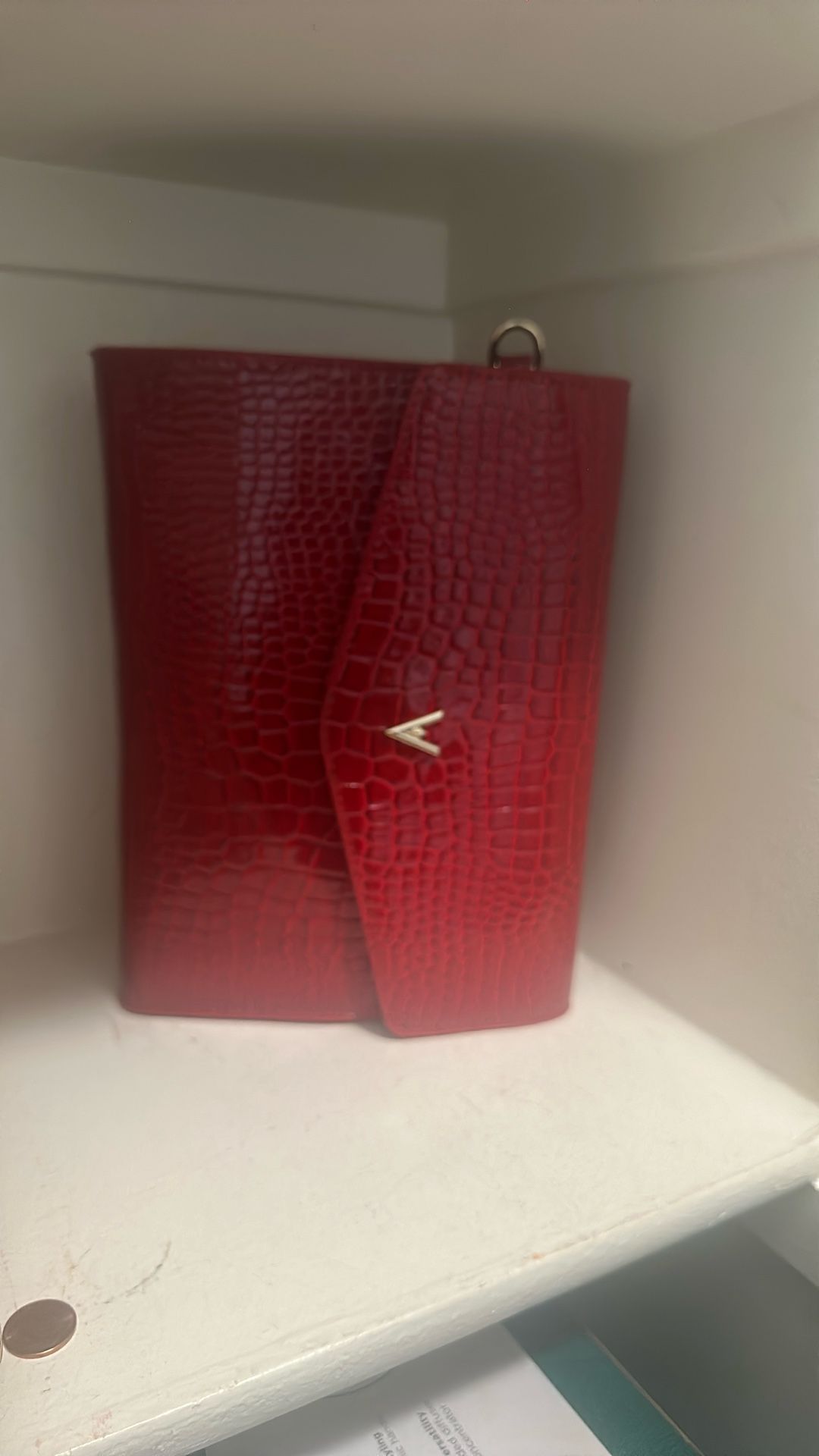 Vanessa Williams Red Handbag