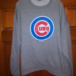 MENS LARGE 2005 STITCHES CHICAGO CUBS SWEATSHIRT