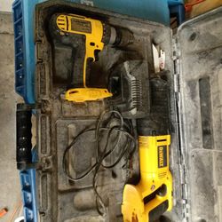 DeWalt Saws all And Hammer Drill