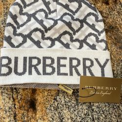 Burbbery Beani Grey Men
