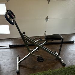 Sunny Health And Fitness Squat Assist Row-N-Ride