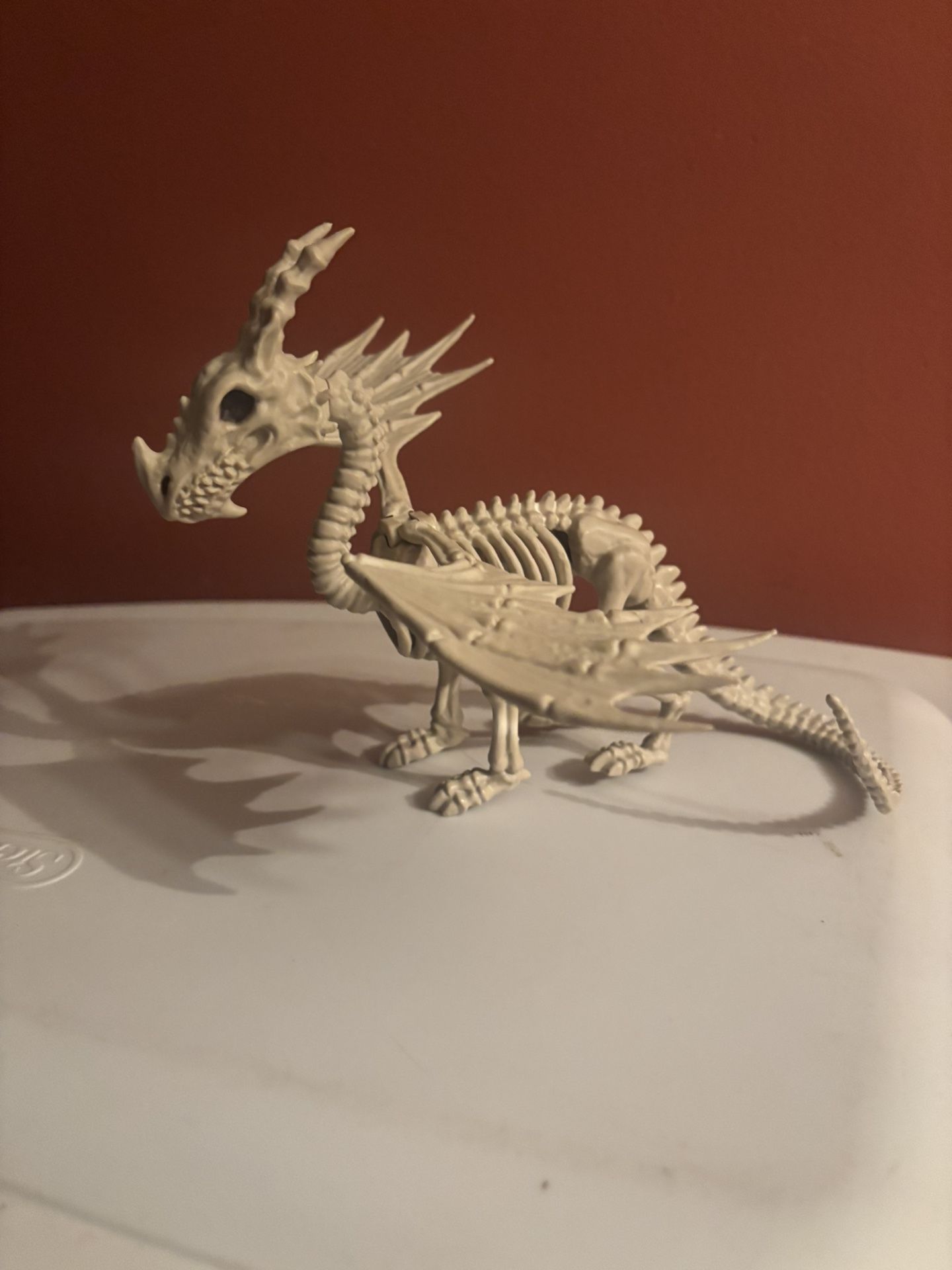 Miniature skeleton dragon Figure