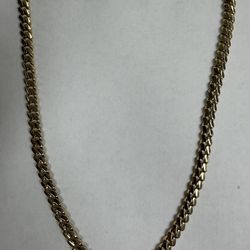 14K Monaco Cuban link chain 22 inches 8.0mm