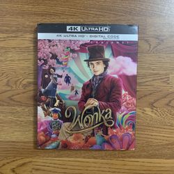 Wonka 4K UHD Blu-ray Combo Pack (4K UHD Blu-ray + Digital Code)