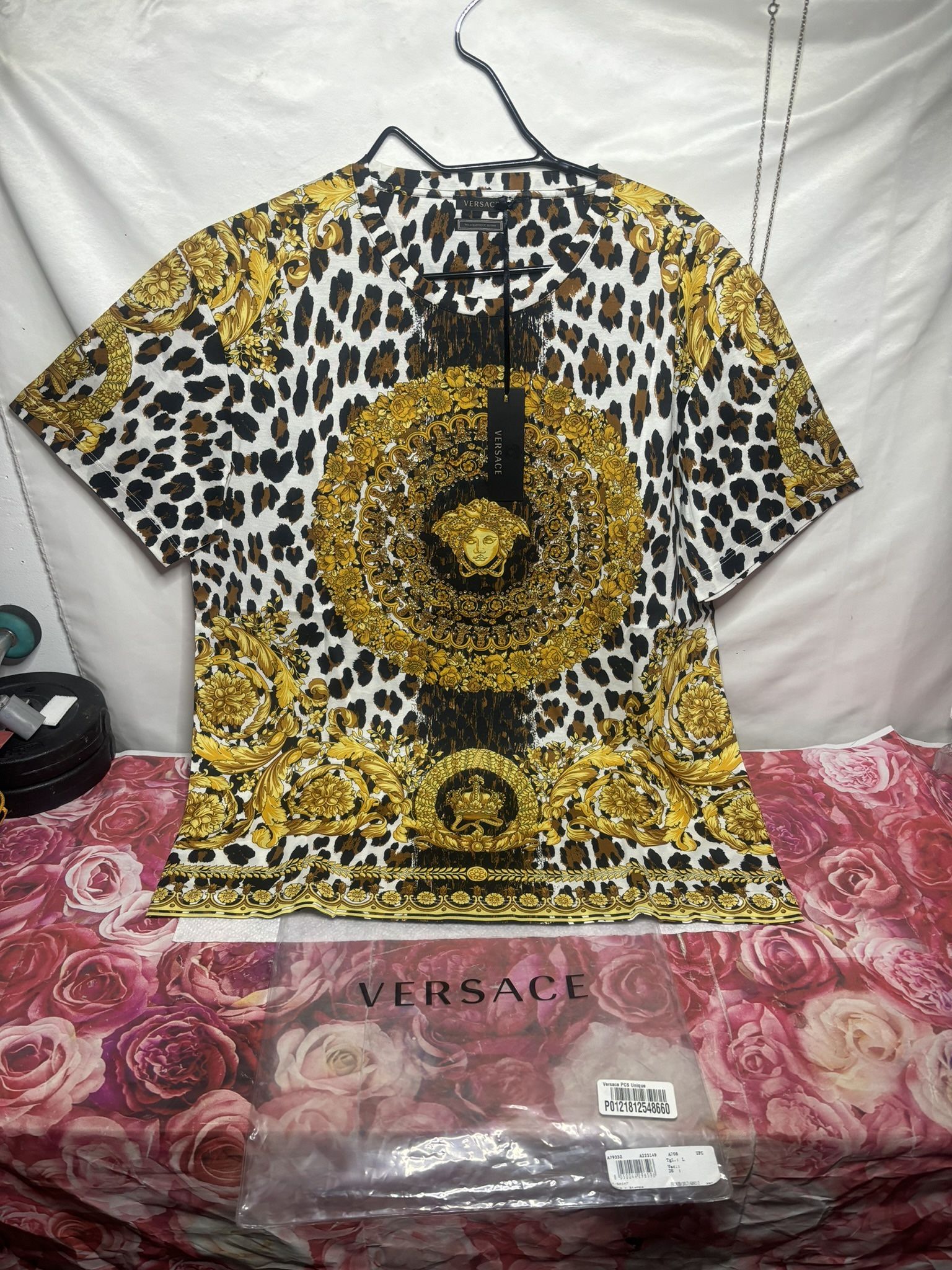 Men’s Large Versace Shirt NWT