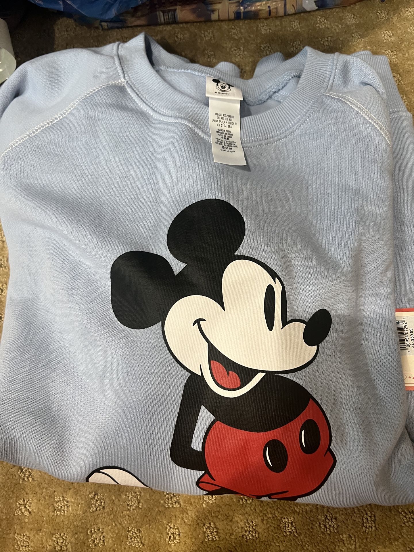 Official Disney Sweatshirts Size M And XXL