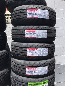 205/60R16 $289 ALL 4 installed with alignment