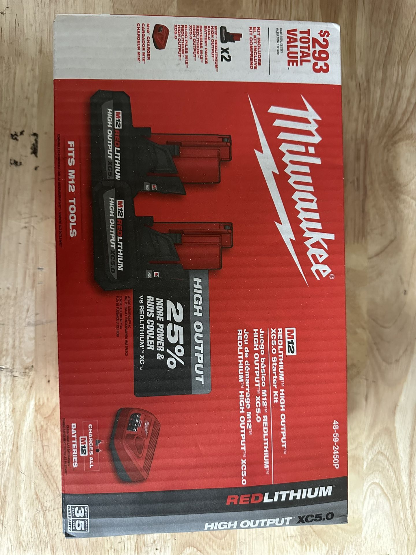Milwaukee M12 Battery Combo
