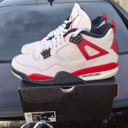 $220  Local pickup size 11 only.  Air Jordan 4  Red Cement Size 11 With Original Box.. No Trades Worn 2 Times  Very Gently Price Is Firm 