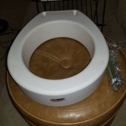 TOILET SEAT RISER WEDGE CAREX ROUND NEW