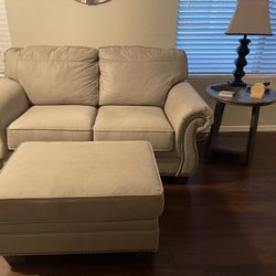 Loveseat And Ottoman 