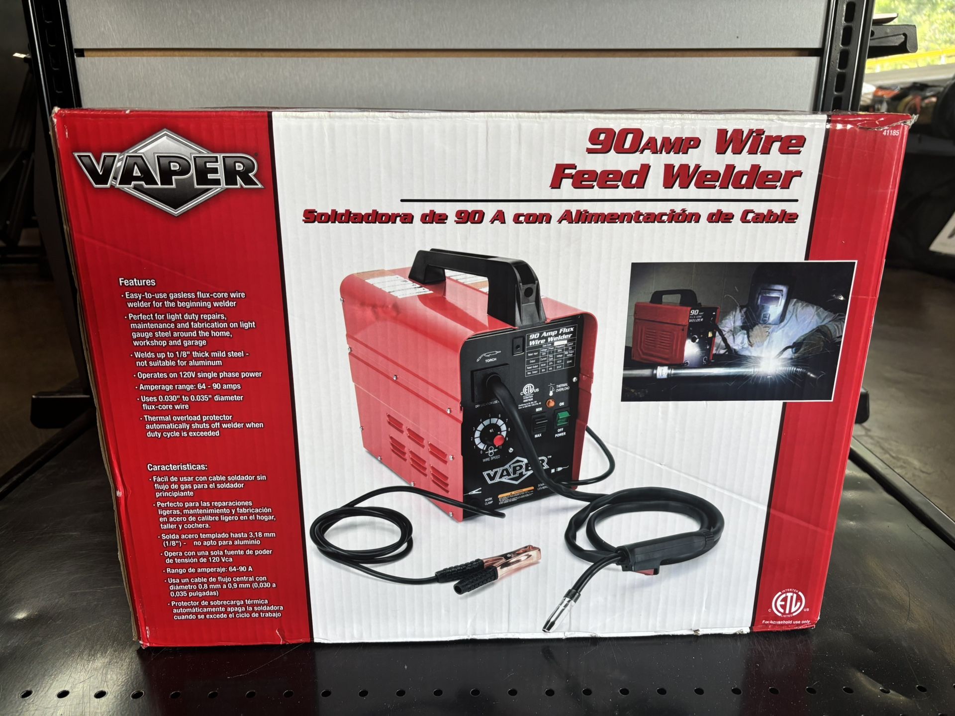 Vaper 90amp Wire Feed Welder 