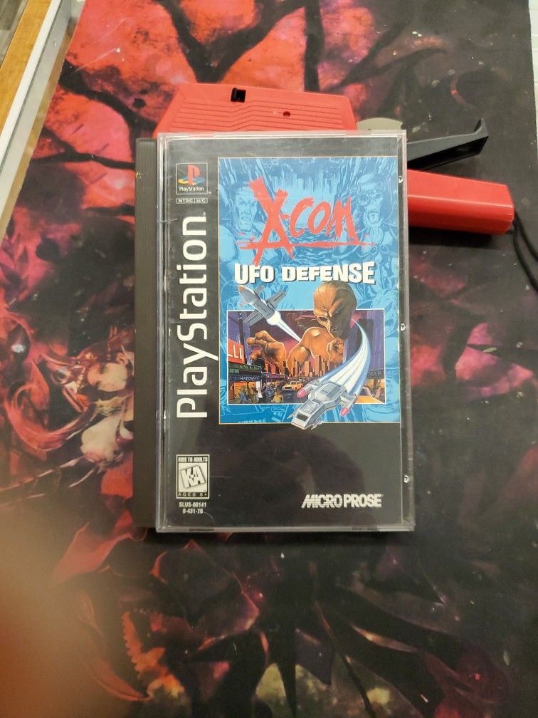 Xcom Ufo Defense Ps1 Long Box 
