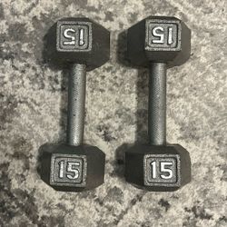 15lb Dumbbells 