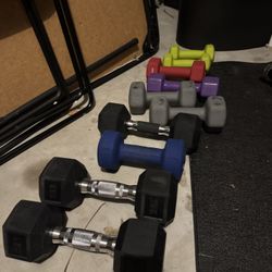 Hand Weights / Dumbbells – Singles, Pairs, or Full Set