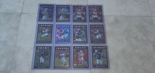 2008 Topps Chrome NFL Football Card Lot of 12