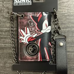Shadow The Hedgehog Chain Wallet 