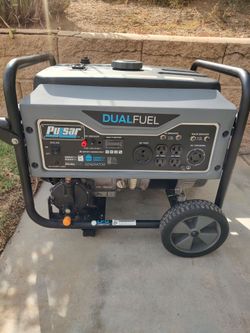 Pulsar 6500 gas / propane generator