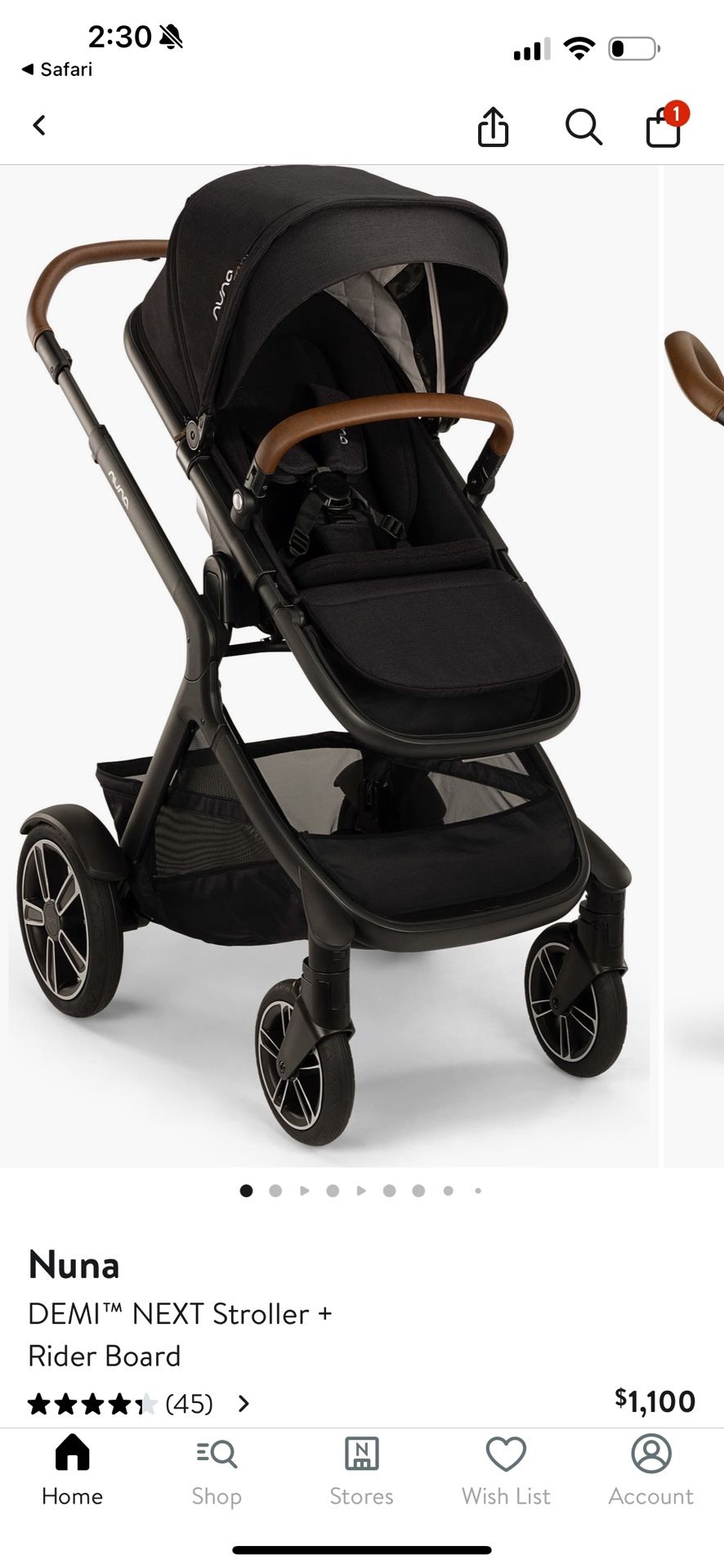 Nuna Demi Grow Stroller And Bassinet