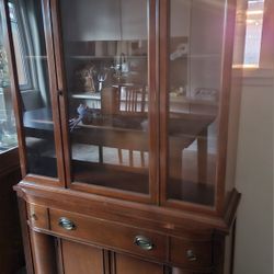 China Cabinet, Antique 