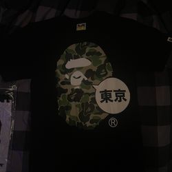 BAPE Japan Big Ape Head City Tee