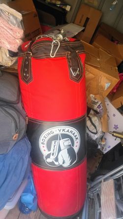 VKAHAAK Red and Black Heavy Punching Bag $85 OBO