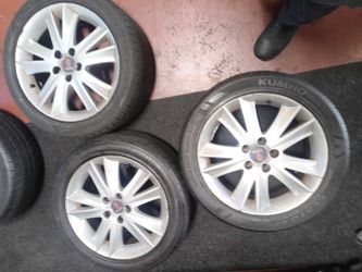Saab aero wheels