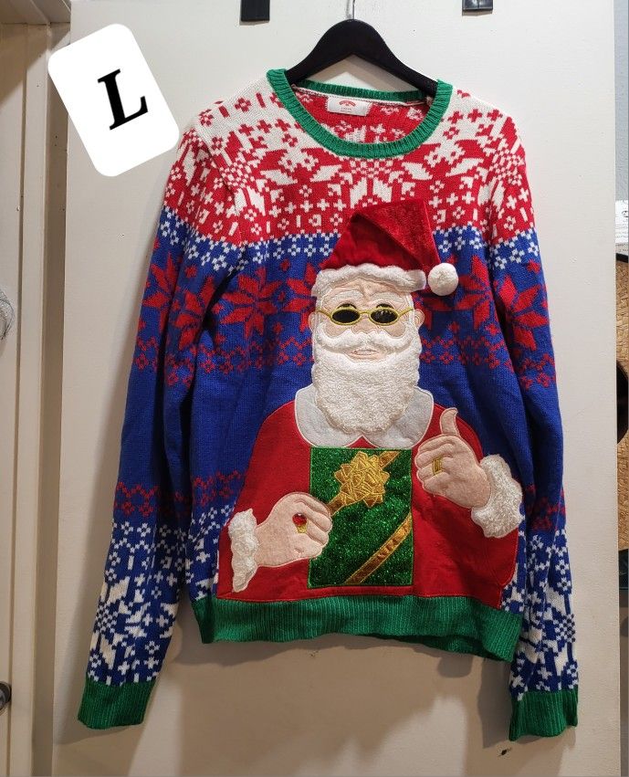 Christmas Ugly Sweater Size L