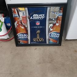 Super bowl  56 mirror 31x27