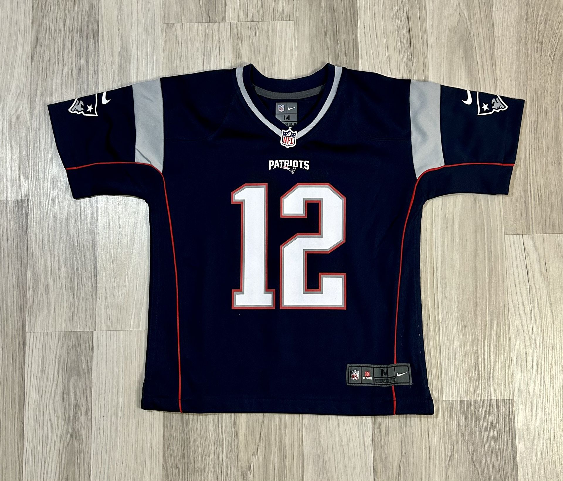 New England Patriots Tom Brady Nike NFL On field Jersey Size Youth Medium. Good Condition, See All Pics 