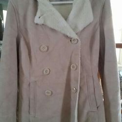 Sonoma Life Style Suede Jacket Coat, Size small
