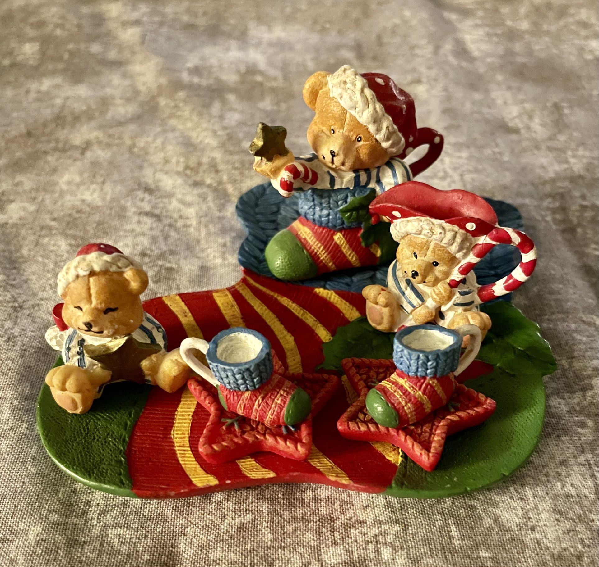 Mini Holiday Stockings Tea Set