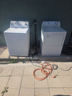 Washer And Dryer